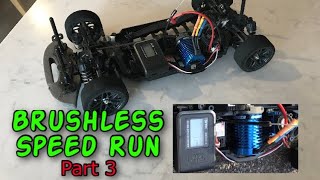 Tamiya TA05 1st Run Brushless Speed Run | 2s Lipo battery | Hobbywing 9T