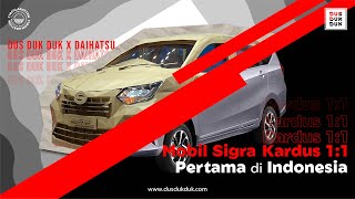 DAIHATSU X DUS DUK DUK: KREASI UNIK INSTALASI SIGRA CARDBOARD 1:1 PERTAMA DI INDONESIA!