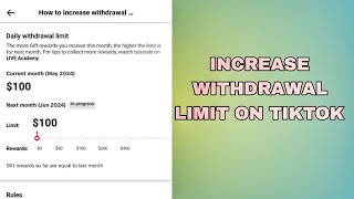 Withdrawal limit updated.You can withdraw up to $100