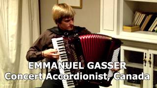 Medley de Valse, Massoutie/Noel/Castel performed by Emmanuel Gasser