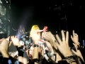 Lady Gaga - "Alejandro" ,sitting with the crowd, Zagreb(Croatia) 05.11.2010.