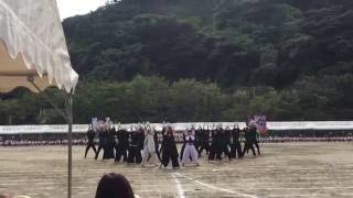 2016 鹿児島玉龍高校 体育祭 翠組應援團 演舞フルver