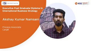 Alumni Stories | Akshay Kumar Namsani | International Business Strategy | IIFT