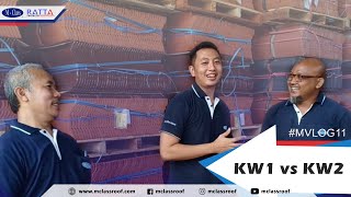 Cara membedakan genteng KW1 vs KW2