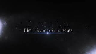 Python - Flet - Keyboard shortcuts