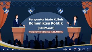 Pengantar Komunikasi Politik