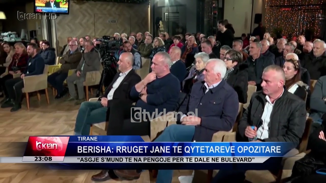 Tv Klan - Berisha: Rrugët Janë Të Qytetarëve Opozitarë | Lajme News ...