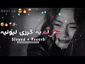 Charta Ba Garzi Lewaneya [ Slowed & Reverb ] Pashto New Song - Dear Ak #viralpashtosong #viralvideo