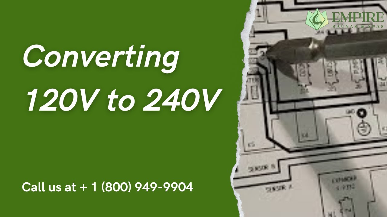 Converting 120v To 240v Youtube