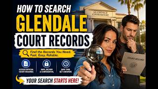 How to search Glendale court records