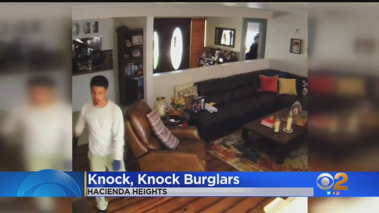 Trio Of Burglars Caught On Security Camera Robbing Home - YouTube