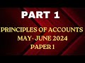 2024 POA Principles of Accounts Paper 1