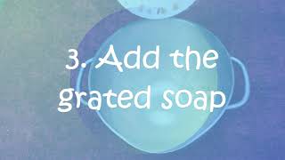 LIQUID SOAP MAKING