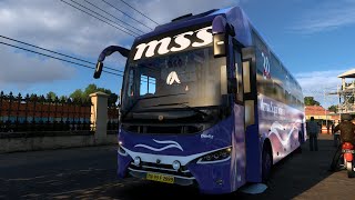 ⚡MSS TRAVELS BUS || DRIVING 💥#video #vinithgaming #buslovers #bus