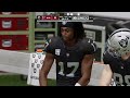 Falcons vs Raiders Simulation (Madden 25 Rosters)