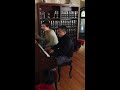 lissette and alan on piano