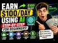 “Earn $100/Day Using AI (Step-by-Step for Beginners)” @velocityincome