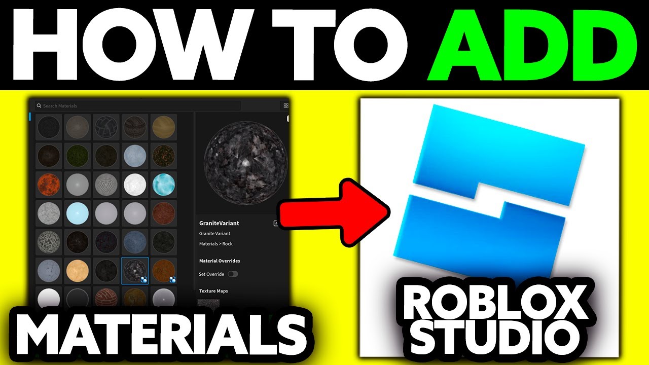 How To Add Materials In Roblox Studio 2025 Step By Step Youtube