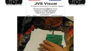 SHARP LC22DV240K UNIT DEAD JVS VISUAL