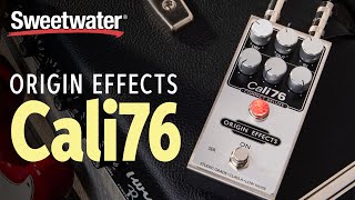 Origin Effects Cali76 Compact Deluxe Compressor Pedal Demo