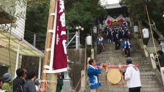 平成30年福良八幡神社　春季例大祭　馬翔会　階段