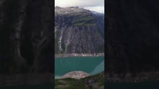 Embracing Nature's Majesty  A Breathtaking Mountain Journey Captured by Drone