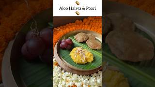 Aloo ka halwa Kuttu ki poori navratri special fasting recipe healthy