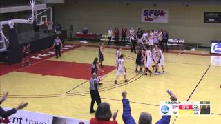 SFU Clan Women's Basketball: Game-Winning Shot vs. MSUB - January 1, 2015