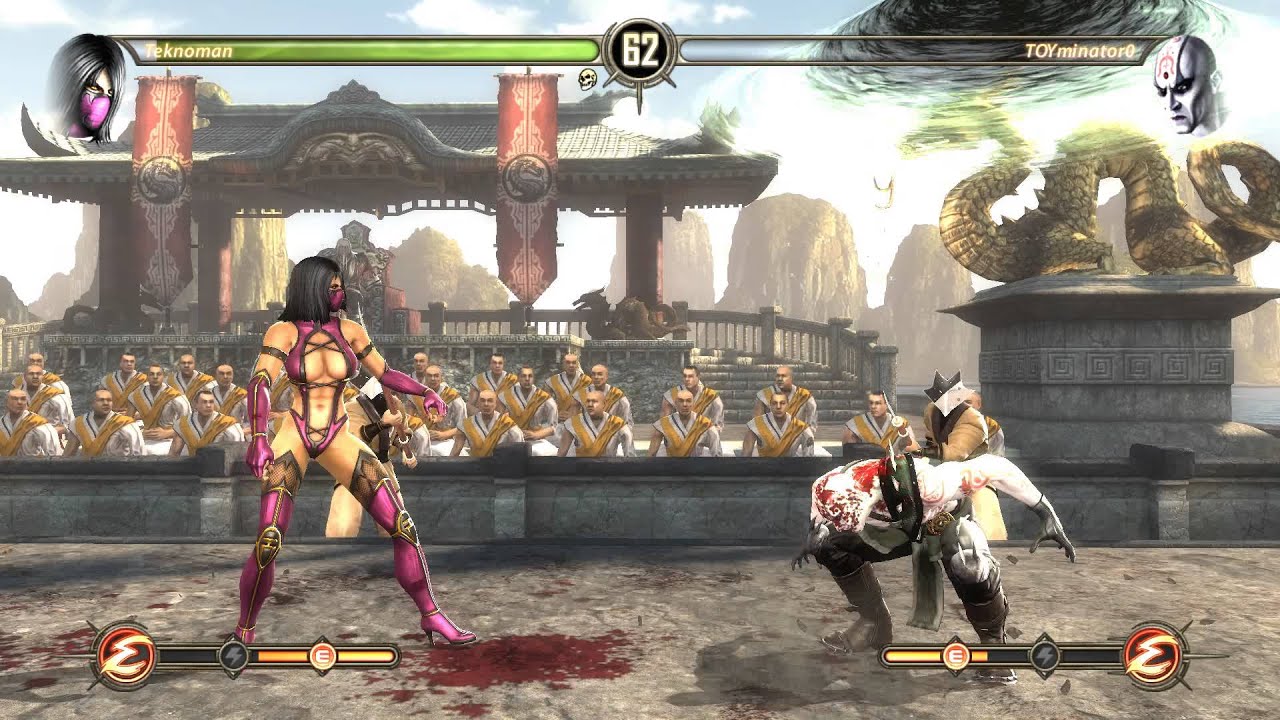 Mortal Kombat Komplete Edition Mileena VS Quan Chi 60 FPS!!!(PC) - YouTube