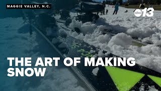 Carolina Moment: The art of making snow