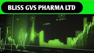 Bliss gvs pharma ltd share !! Bliss gvs pharma  share latest news  |