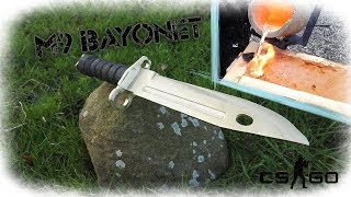 Casting Brass M9 Bayonet (CS-GO)