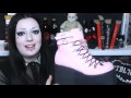 demonia goth shoe haul w ami clubwear toxic tears