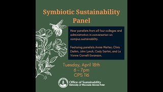 Symbiotic Sustainability Panel