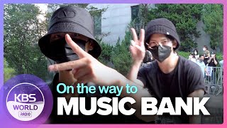 [4K] ATEEZ, NewJeans, Golden Child, YENA… | On the way to music bank 220812