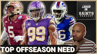 New Orleans Saints Top NFL Free Agency/Draft Needs, Edge Rusher Leads