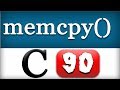 memcpy Function in C Programming Language Video Tutorial