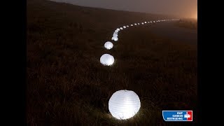 Terugblik lampionactie 2016 Afsluitdijk