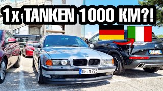 TürkeiTrip 🇹🇷 Die ersten 1000KM | Österreich Italien | Was verbraucht der 728 E38 | Hinterhofjargon