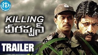 RGV's Killing Veerappan Movie Theatrical Trailer - Sandeep Bharadwaj || Shivaraj Kumar