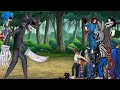 Cartoon Cat Vs Chainsaw Man vs Sonic.Exe Vs Ink Bendy Vs Siren Head Vs Doors Vs Mr Hopps Vs Huggy...