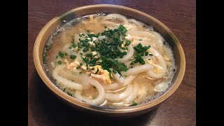 「かき玉うどん」作り方