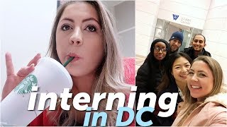 Day in my life: Interning in DC | Vlogmas Day 6