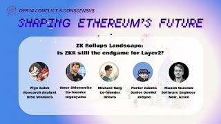 IOSG OFR14th Panel: ZK Rollups Landscape: Is ZKR still the endgame for Layer 2?