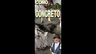 como hacer concreto proporciones de materiales para construir columna