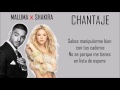 Chantaje - Shakira Ft Maluma (Letra/Lyrics)