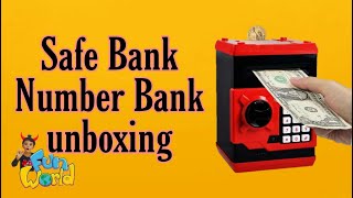 Safe Bank | mini Bank unboxing | mini Bank for kids | honest review | ritisha fun world