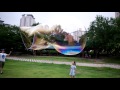 세계 최대 비누방울 도전 world largest bubble 제이제이 튜브 jj tube