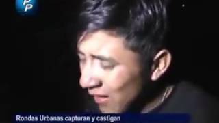 Castigan a Los Ladrones Las Rondas Campesinas En Cajamarca