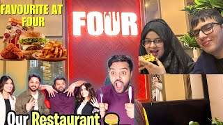 Tour Of FOUR Restaurant Lahore,Ducky Bhai,Aroob \u0026 Sistrology, Iqra , Areeb,Full Menu,Honest Reviews